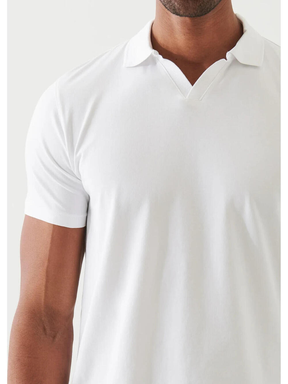Patrick Assaraf Men’s White Polo size XL